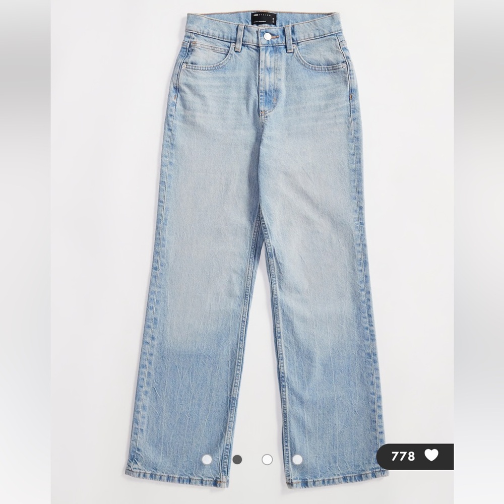 ASOS NEW Comfort Stretch Straight Leg Jeans Light Blue NWOT Size W36 L32 Size 18